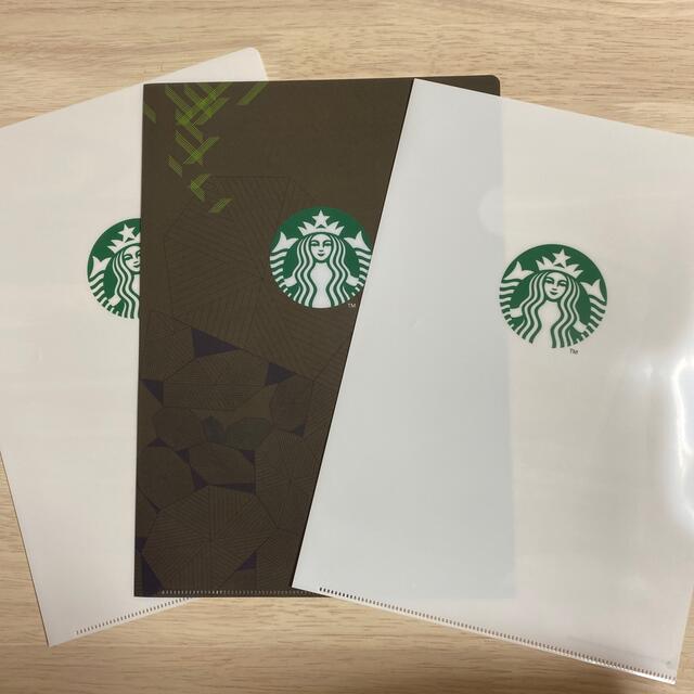 Starbucks Coffee(スターバックスコーヒー)のスターバックス　クリアファイル3枚セット エンタメ/ホビーのアニメグッズ(クリアファイル)の商品写真