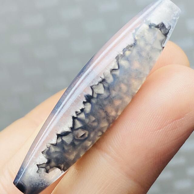 開光老天珠◇九眼頁岩石の天珠◇海洋瑪瑙玉髓天珠◇透明度高い ◇男女