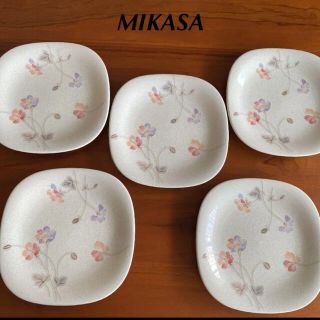 MIKASA - 未使用 箱なし 昭和レトロ ミカサ ビンテージ スクエア型お皿 ...