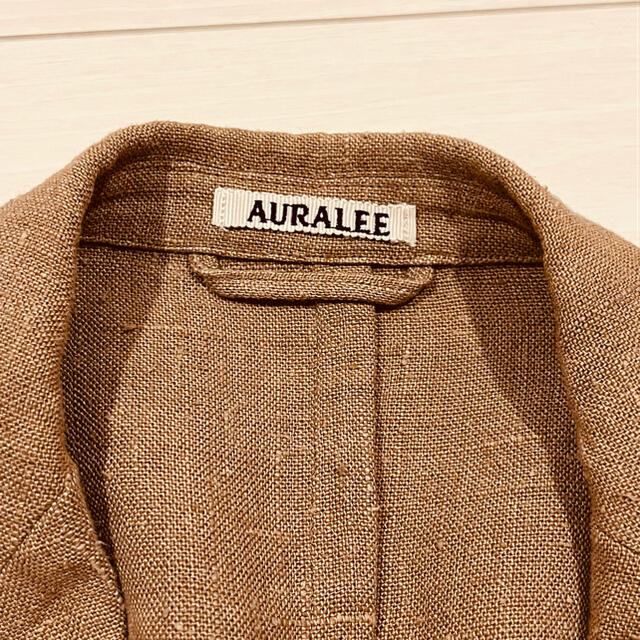 AURALEE(オーラリー)のLINEN SILK TWEED JACKET  メンズのジャケット/アウター(テーラードジャケット)の商品写真