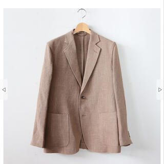 オーラリー(AURALEE)のLINEN SILK TWEED JACKET (テーラードジャケット)