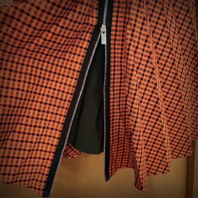 sacai(サカイ)のsacai 2019秋冬 チェック プリーツスカート レディースのスカート(ロングスカート)の商品写真