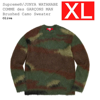 シュプリーム(Supreme)の【XL】Supreme JUNYA WATANABE Camo Sweater (ニット/セーター)