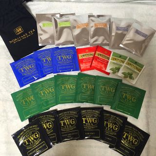 ノリタケ(Noritake)の【大量】 TWG・ノリタケ・トワイニング ２５袋セット(茶)