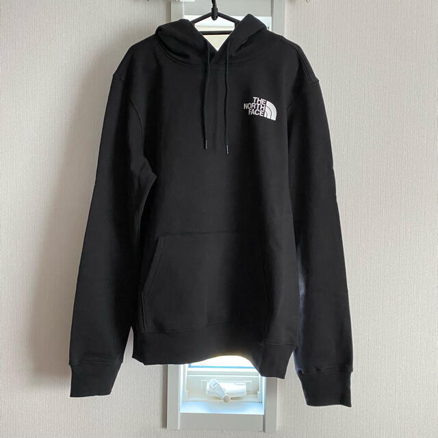 THE NORTH FACE(ザノースフェイス)の新品 ノースフェイス パーカー 黒 US XLサイズ スウェットパーカー メンズ メンズのトップス(パーカー)の商品写真