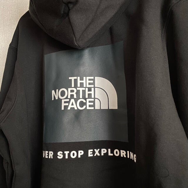 THE NORTH FACE(ザノースフェイス)の新品 ノースフェイス パーカー 黒 US XLサイズ スウェットパーカー メンズ メンズのトップス(パーカー)の商品写真