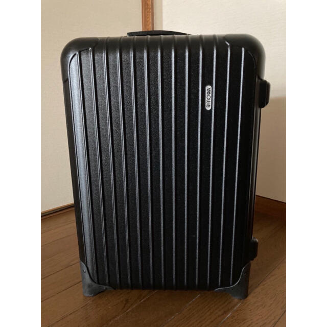 美品　RIMOWA リモワ　2輪スーツケース 機内持込サイズ　マットブラック