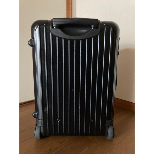 美品　RIMOWA リモワ　2輪スーツケース 機内持込サイズ　マットブラック