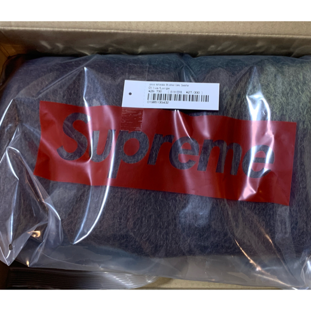 Supreme(シュプリーム)のsupreme  Brushed Camo Sweater Lサイズ　CDG メンズのトップス(ニット/セーター)の商品写真