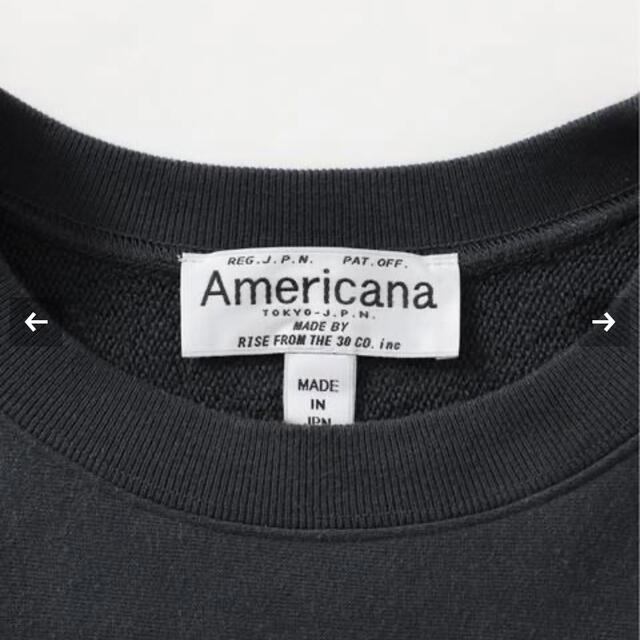 DEUXIEME CLASSE(ドゥーズィエムクラス)のAMERICANA/アメリカーナ　SWEAT プルオーバー (AC) レディースのトップス(トレーナー/スウェット)の商品写真