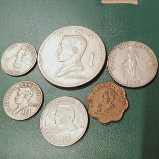 フィリピンコイン6枚セット(貨幣)