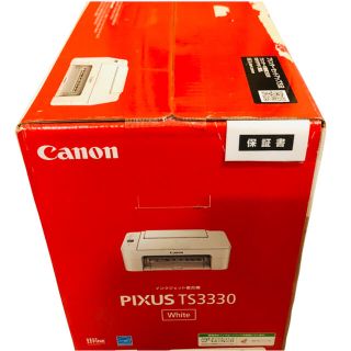 キヤノン(Canon)の【匿名配送】Canonプリンター PIXUS TS3330 White(PC周辺機器)