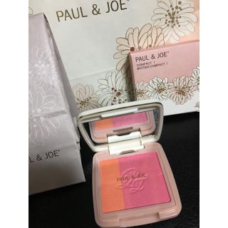 ポールアンドジョー(PAUL & JOE)の【新品】ポール＆ジョー チーク コンパクト Ⅰ(チーク)