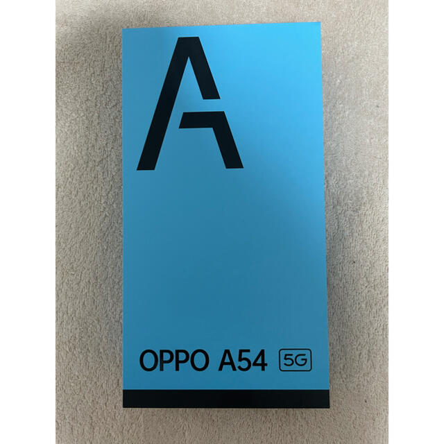 OPPO A54 5G パープル SIMフリー 新品未使用 本体 利用制限◯