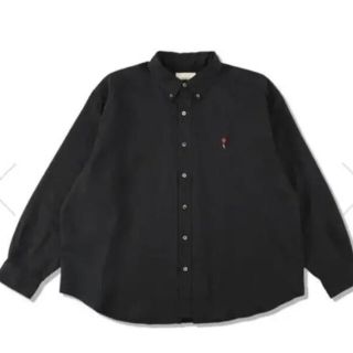 シー(SEA)のWIND AND SEA balloon ox ford shirt ブラックM(シャツ)