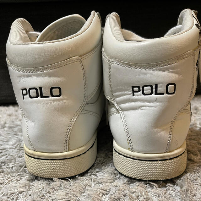 POLO RALPH LAUREN(ポロラルフローレン)のラルフローレン ポロ POLO RALPH LAUREN ハイカット VANCE メンズの靴/シューズ(スニーカー)の商品写真