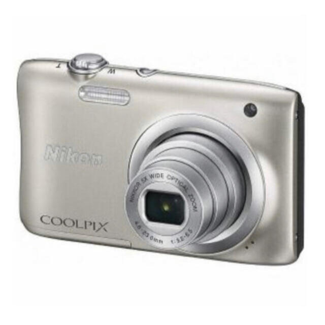 【新品・未使用】ニコン「COOLPIX（クールピクス）」　A100　シルバー