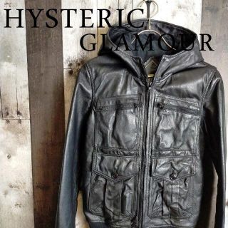 ヒステリックグラマー(HYSTERIC GLAMOUR)の【ヒステリックグラマー】豚革レザーブルゾン(ブルゾン)