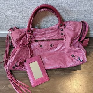 バレンシアガ(Balenciaga)の正規品　BALENCIAGA　バレンシアガ　シティ　バブルガム　ピンク(ショルダーバッグ)