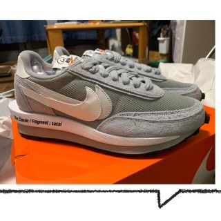 ナイキ(NIKE)のFRAGMENT × SACAI × NIKE LD WAFFLE "GREY"(スニーカー)