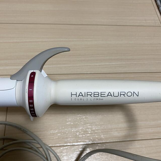 Lumiere Blanc(リュミエールブラン)のHAIRBEAURON 34.0mｍ スマホ/家電/カメラの美容/健康(ヘアアイロン)の商品写真