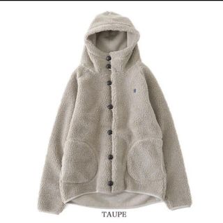 ジムフレックス(GYMPHLEX)の【新品未使用】GYMPHLEXジムフレックス ボアフリースジャケット TAUPE(その他)