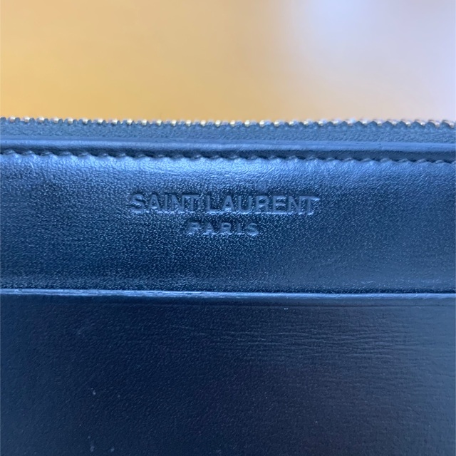 Saint Laurent   イブ・サンローラン L字型 ファスナー 長財布の通販