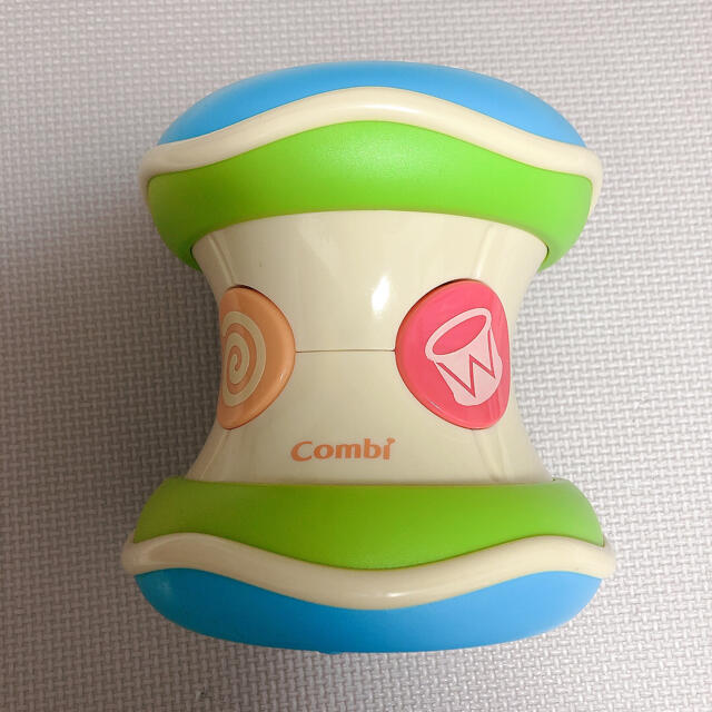 combi(コンビ)の動作確認済　Combi 光るにぎやかドラム キッズ/ベビー/マタニティのおもちゃ(楽器のおもちゃ)の商品写真