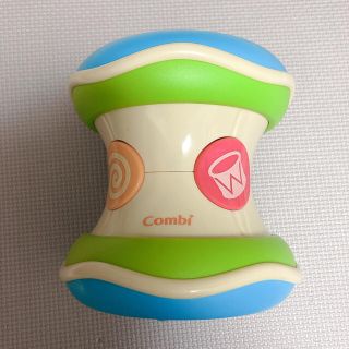 コンビ(combi)の動作確認済　Combi 光るにぎやかドラム(楽器のおもちゃ)