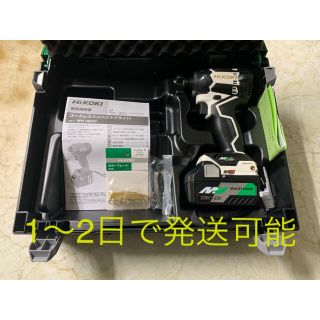 ヒタチ(日立)の1〜2日発送 ハイコーキ 36V インパクトドライバ限定色本体＋バッテリ＋ケース(工具/メンテナンス)