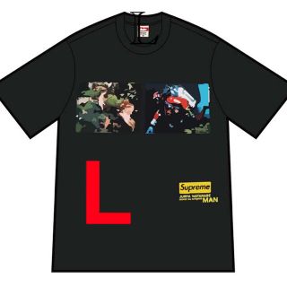 シュプリーム(Supreme)のSupreme JUNYA WATANABE Nature Tee 黒(Tシャツ/カットソー(半袖/袖なし))