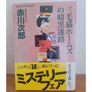 コウブンシャ(光文社)の三毛猫ホームズの暗黒迷路(文学/小説)