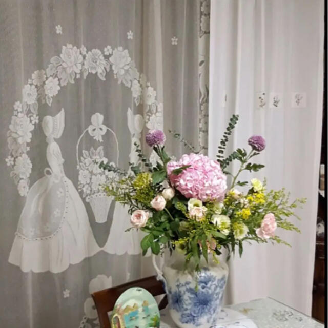MYB Textiles イギリス レースカーテン 1枚-