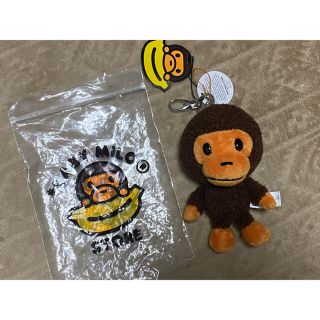 アベイシングエイプ(A BATHING APE)のBaby MILO  ぬいぐるみ　キーホルダー(ぬいぐるみ)