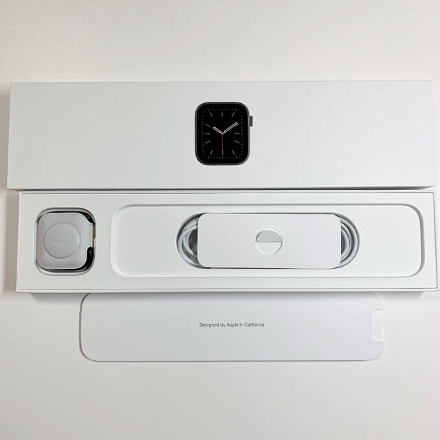 Apple Watch(アップルウォッチ)の超美品 Apple Watch 6 Cellular 40mm バンド付 保証有 レディースのファッション小物(腕時計)の商品写真