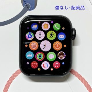 アップルウォッチ(Apple Watch)の超美品 Apple Watch 6 Cellular 40mm バンド付 保証有(腕時計)