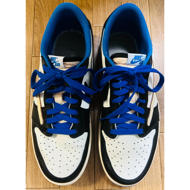 Travis Scott Fragment AJ1 Low 27cm 超美品