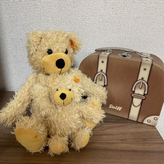 シュタイフ　テディベア　トランク　Charlyぬいぐるみ