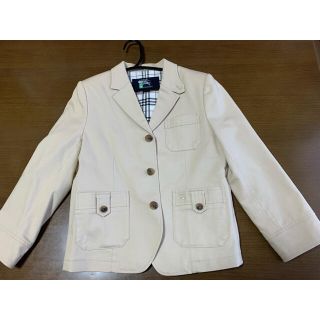 バーバリー(BURBERRY)の（ひな様専用）バーバリースーツ130ブラウス蝶ネクタイ靴下セット(ドレス/フォーマル)