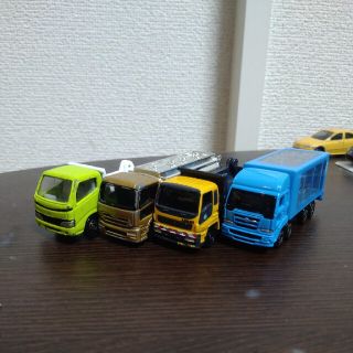 タカラトミー(Takara Tomy)のMARK☆様専用 トミカ トラック4台セット(ミニカー)