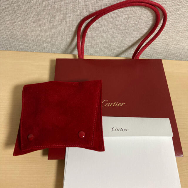 Cartier(カルティエ)のカルティエ☘️時計入れ　アクセサリー入れ レディースのバッグ(ショップ袋)の商品写真