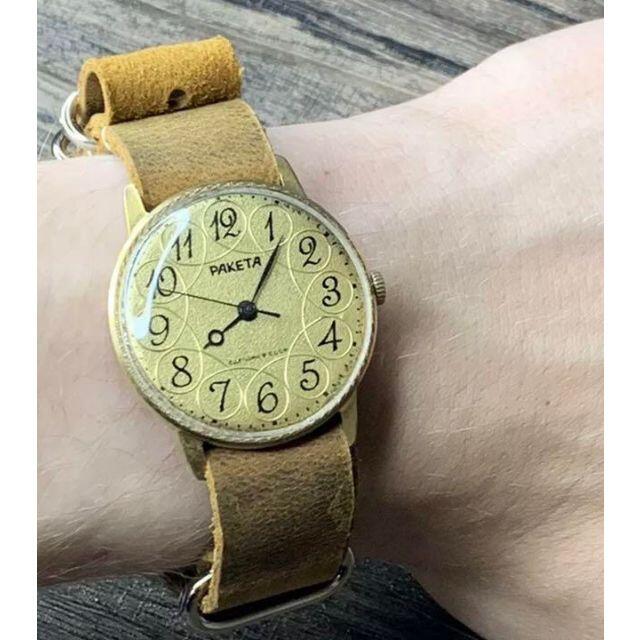 ソ連　手巻き　ジャンク？　メンズ　腕時計