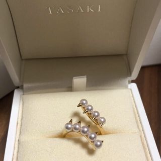 タサキ(TASAKI)のTASAKI タサキ デインジャー K18YG ♯11 美品 バランス 新作(リング(指輪))