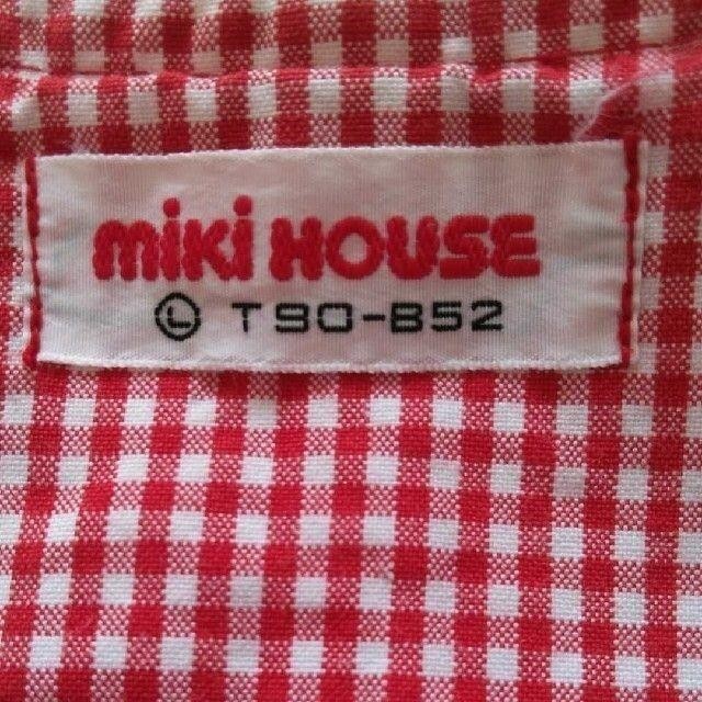 mikihouse(ミキハウス)の《希少》レトロ★MIKIHOUSE★オーバーオール⭐美品 キッズ/ベビー/マタニティのベビー服(~85cm)(カバーオール)の商品写真