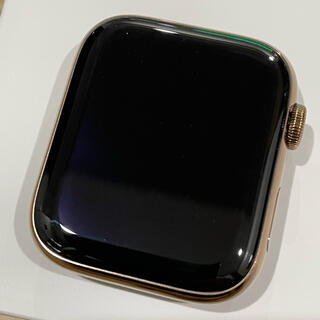 アップル(Apple)のApple Watch Series4 ゴールドステンレス Cellular(腕時計(デジタル))