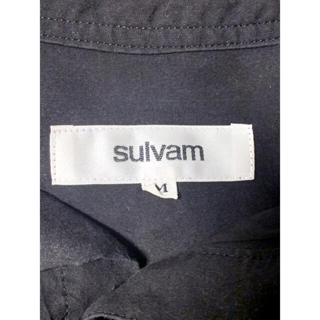 【最終値下げ】 sulvam カットオフオーバーサイズドシャツシャツ