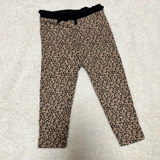 ザラキッズ(ZARA KIDS)のZARA レオパード　ニットレギンス(パンツ)