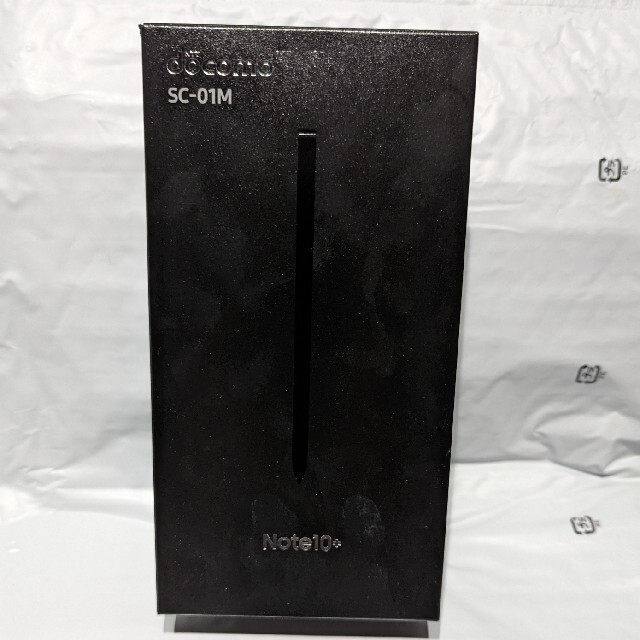 Galaxy(ギャラクシー)のDOCOMO GALAXY NOTE10+  black スマホ/家電/カメラのスマートフォン/携帯電話(スマートフォン本体)の商品写真