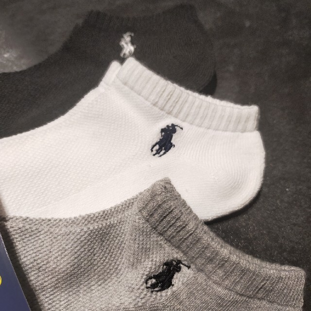 POLO RALPH LAUREN(ポロラルフローレン)のラルフローレン　レディース　ソックス　3足セット レディースの靴/シューズ(その他)の商品写真