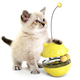 ◎新品！猫玩具 ねこじゃらし 猫おやつ 給餌ボール 猫カフェ ポイント消化に♪(猫)